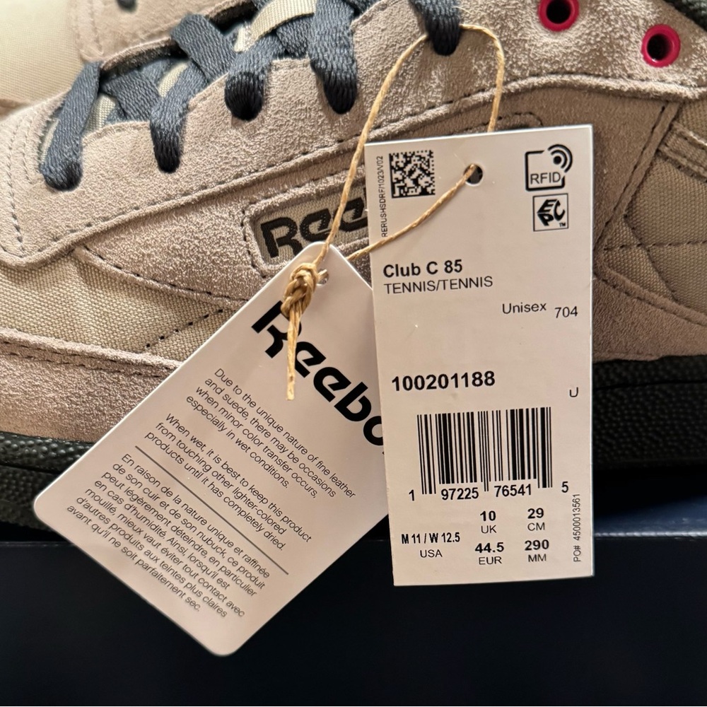 NEW IN BOX Reebok Club C 85 Sneaker (Men’s Size 11) - Picture 12 of 13